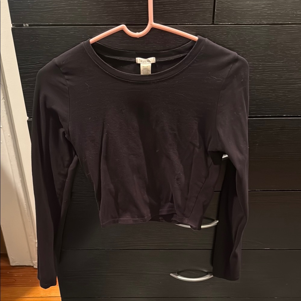 Urban Outfitters Black Long Sleeve Top